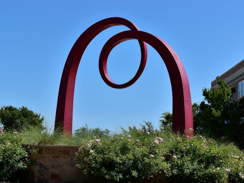 Arc de Luna in Downtown Bryan, Texas