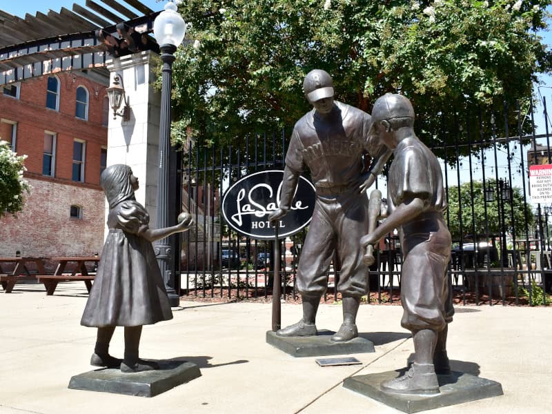 Bryan Bombers in Downtown Bryan, Texas