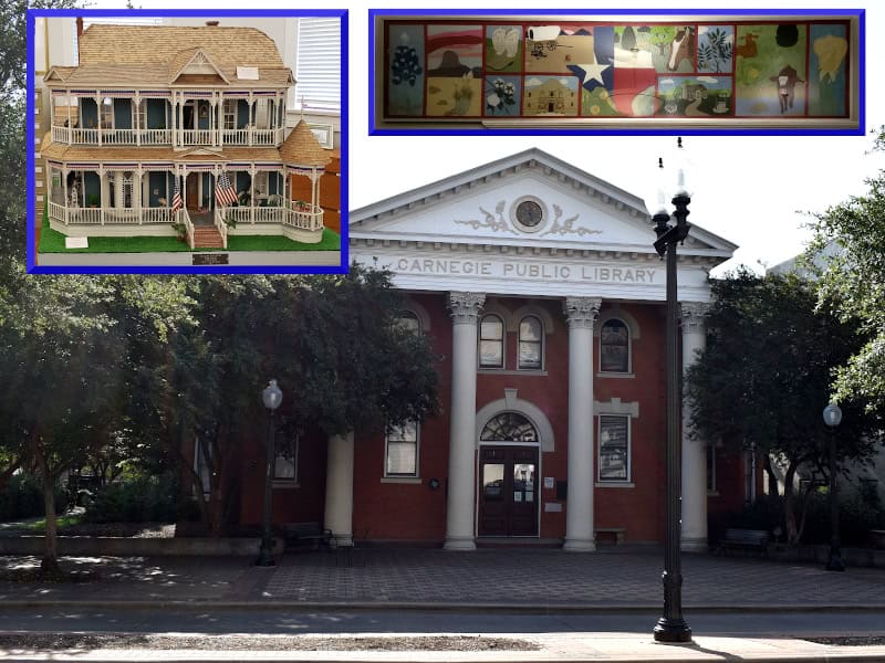 Carnegie History Center in Downtown Bryan, Texas