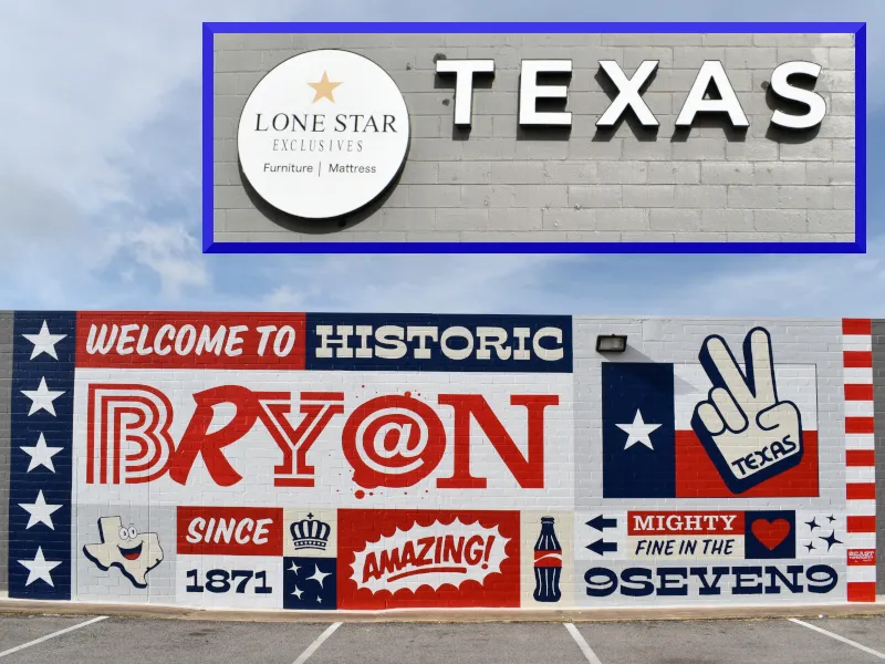 Lone Star Exclusives in Downtown Bryan, Texas