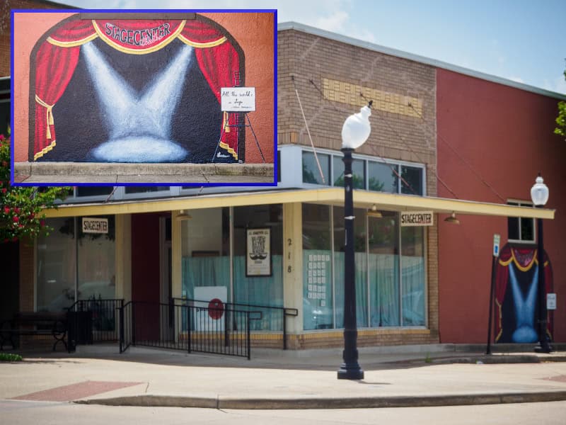 StageCenter Community Theater in Downtown Bryan, Texas